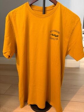 Men's Yellow Graphic Tee- Jetty
